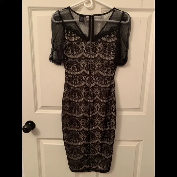 Fire los angeles Black Lace Dress Womens XS